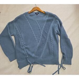 A & I Blue Sweater Woman's Size XL